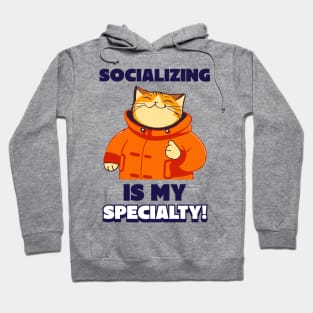 Extroverts socialize Hoodie